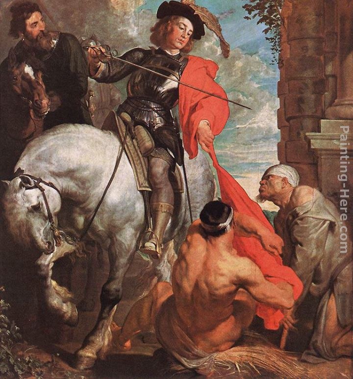 Sir Antony van Dyck St Martin Dividing his Cloak